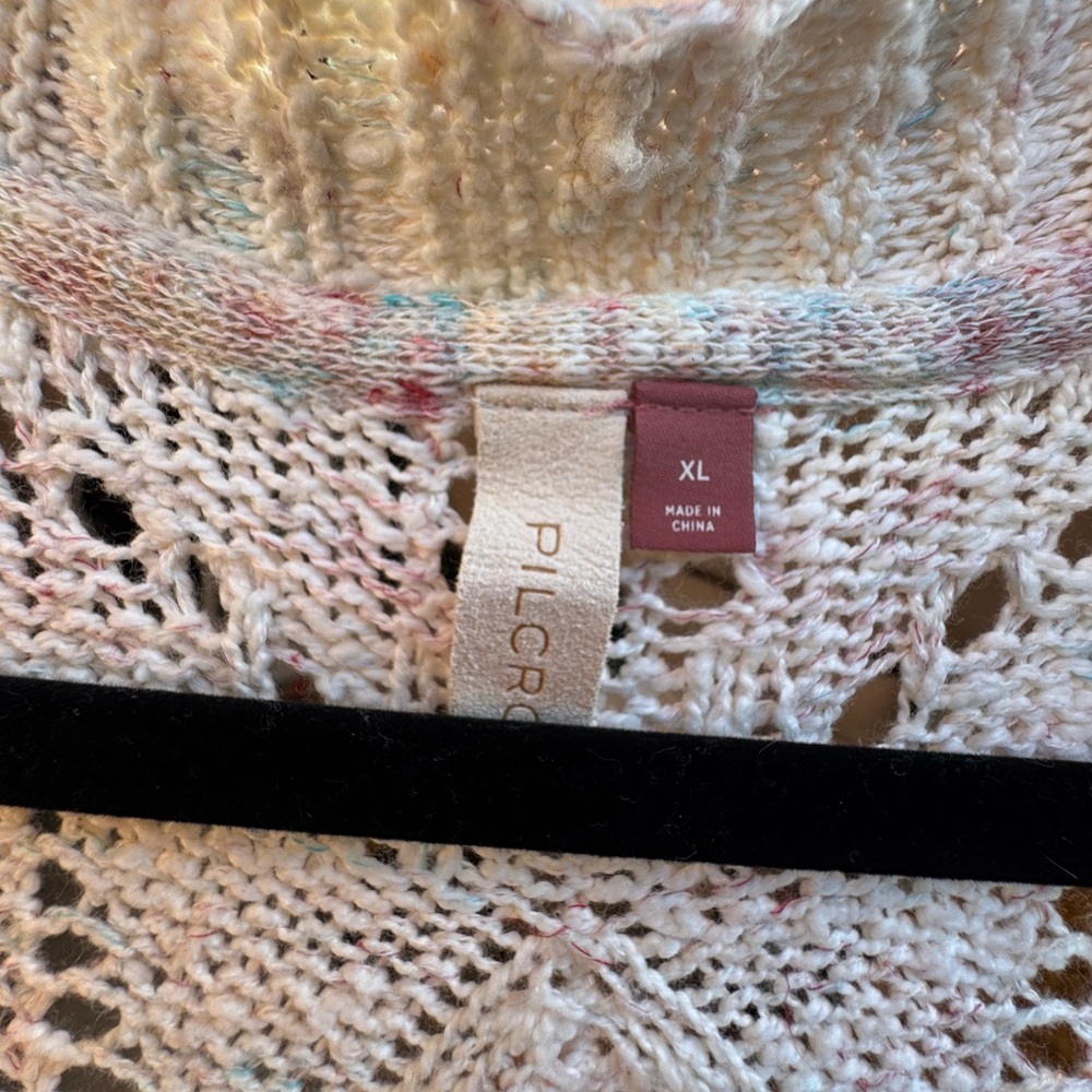 PilCro - Anthropologie Cream Longline Cardigan - Picture 4 of 7